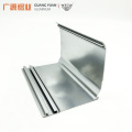 Cortina de aluminio con recubrimiento en polvo